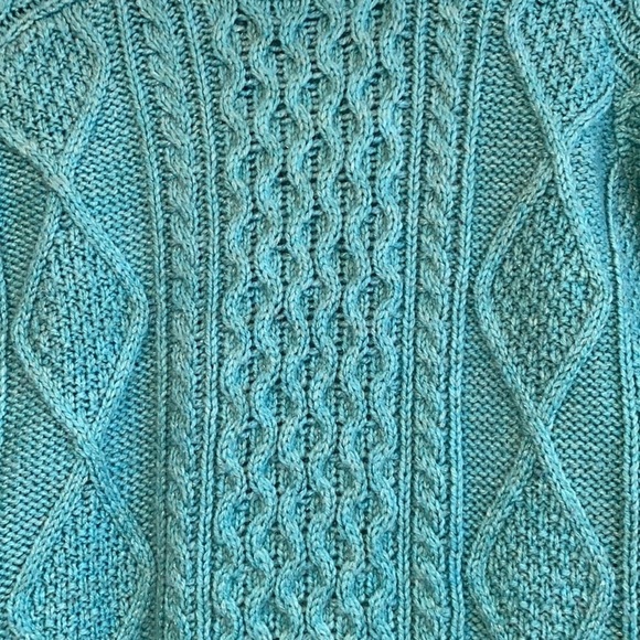 Merona Women's Wool Blend Sweater in Teal - Picture 6 of 16